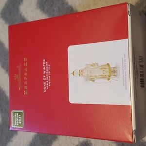 Duke of Winter (gold) Christmas ornament